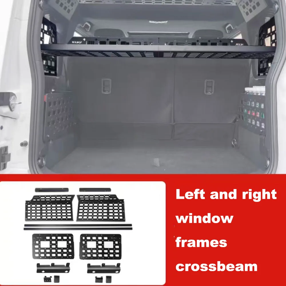 Aluminum Alloy Left & Right Side Window Frame Trunk Storage Rack For BAIC 212 T01 2024-2026 Model