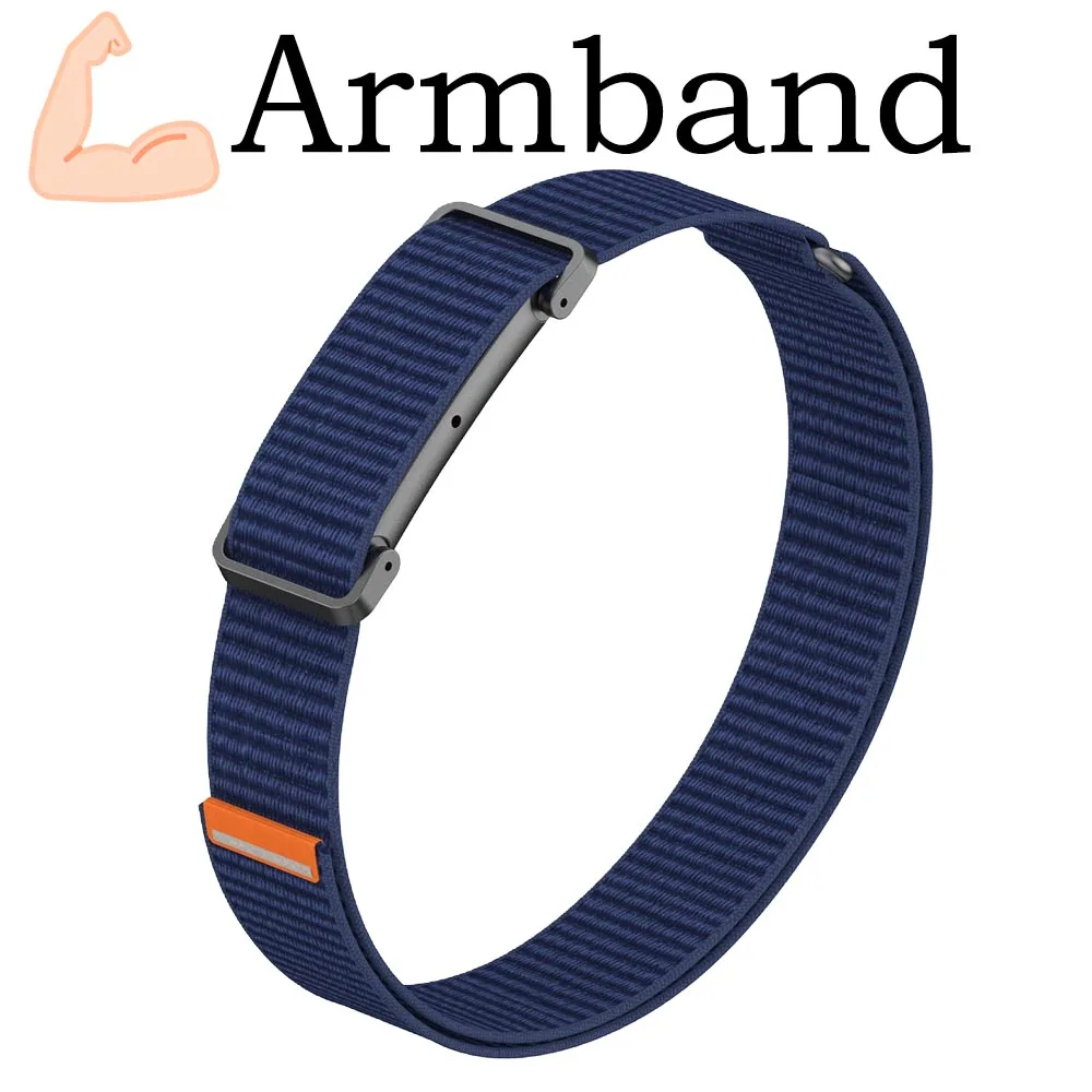 Bicepsband polsband voor Google Fitbit Air, nylon armband/polsband, vervangende band voor de Google Fitbit Air fitness tracker.