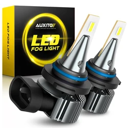2Pcs HB4 9006 LED Fog Light Yellow H27 881 880 H8 H11 LED Bulb Lamp DRL Car Daytime Running Lights for Lada Kia Nissan Hyundai