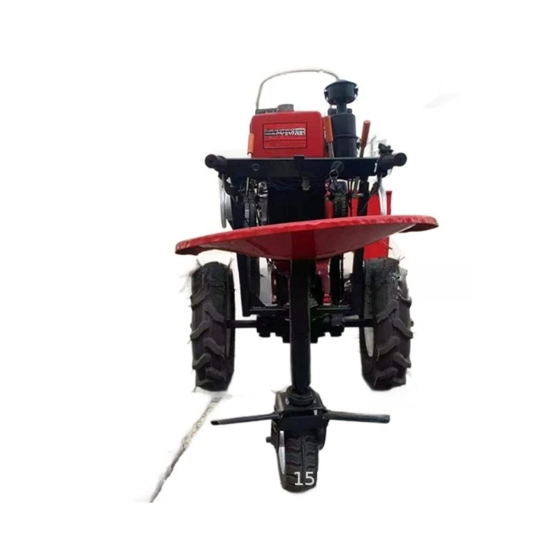

Hand-pushed single-row harvester Hand-held tractor Cutting table Agricultural