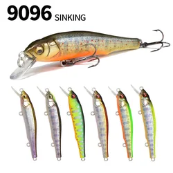 1pcs Sinking Minnow Wobblers Fishing Lures 70mm 5g Trout Artificial Plastic Hard Bait Jerkbait Crankbait Bass Fishing Tackle