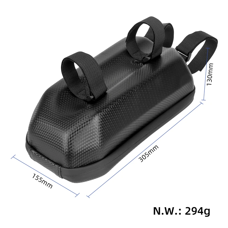 4L EVA Hard Shell Carrying Bag for Balance E-Scooters Bike Front Frame Waterproof Hanging Storage Bag