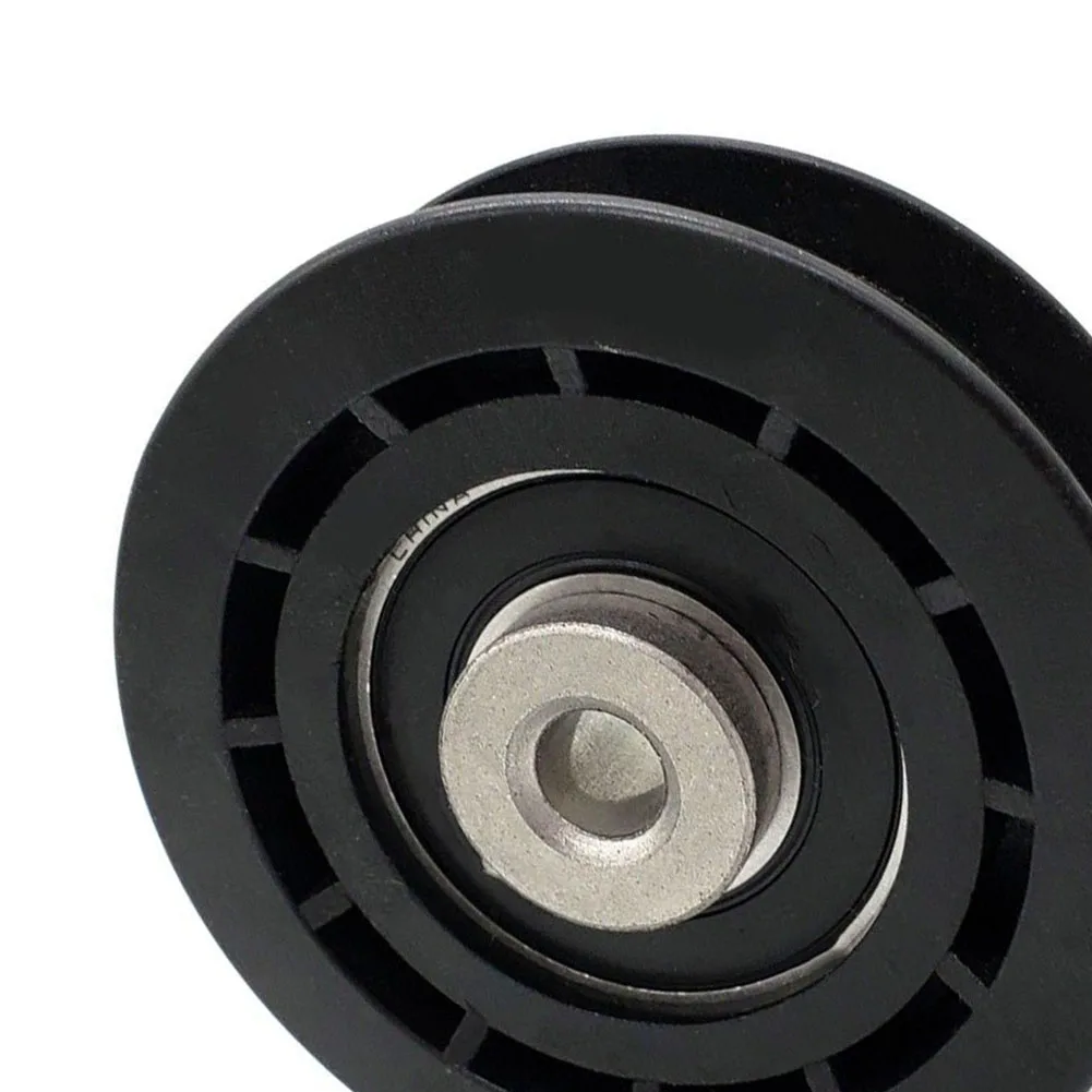 

Idler pulley part number 1207082 designed specifically to fit popular time master turf master lawn mower models