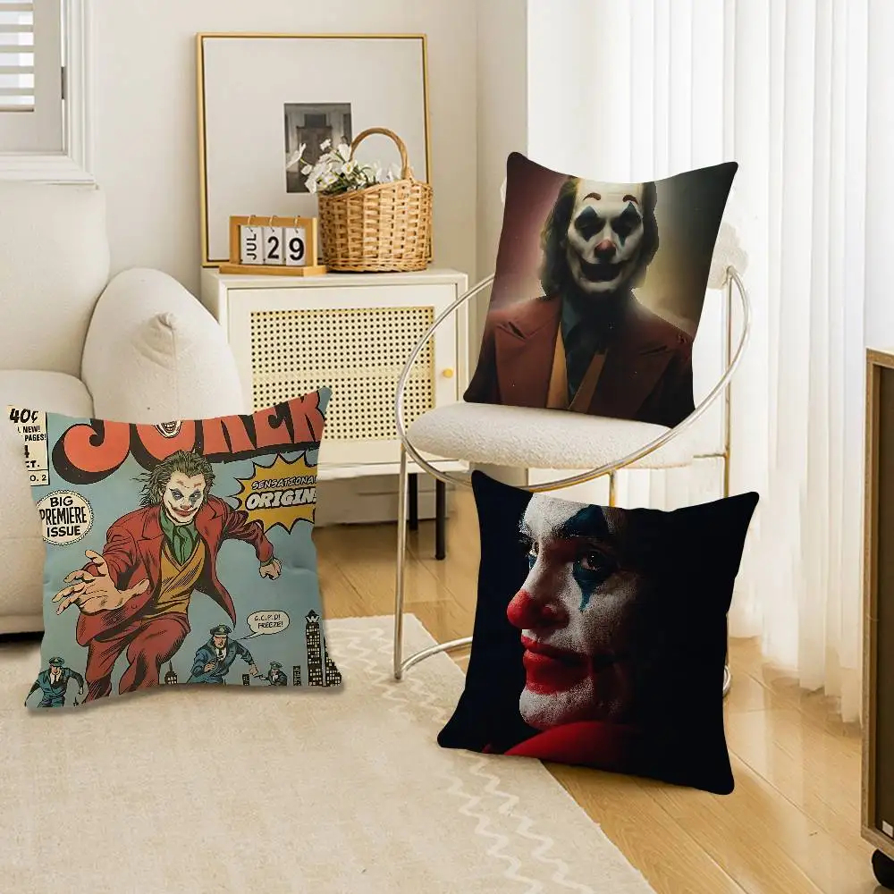 Thriller J-Joker Cushion Cover Polyester Sofa Cushions Decorative Throw Pillows Home Decoration Pillowcover