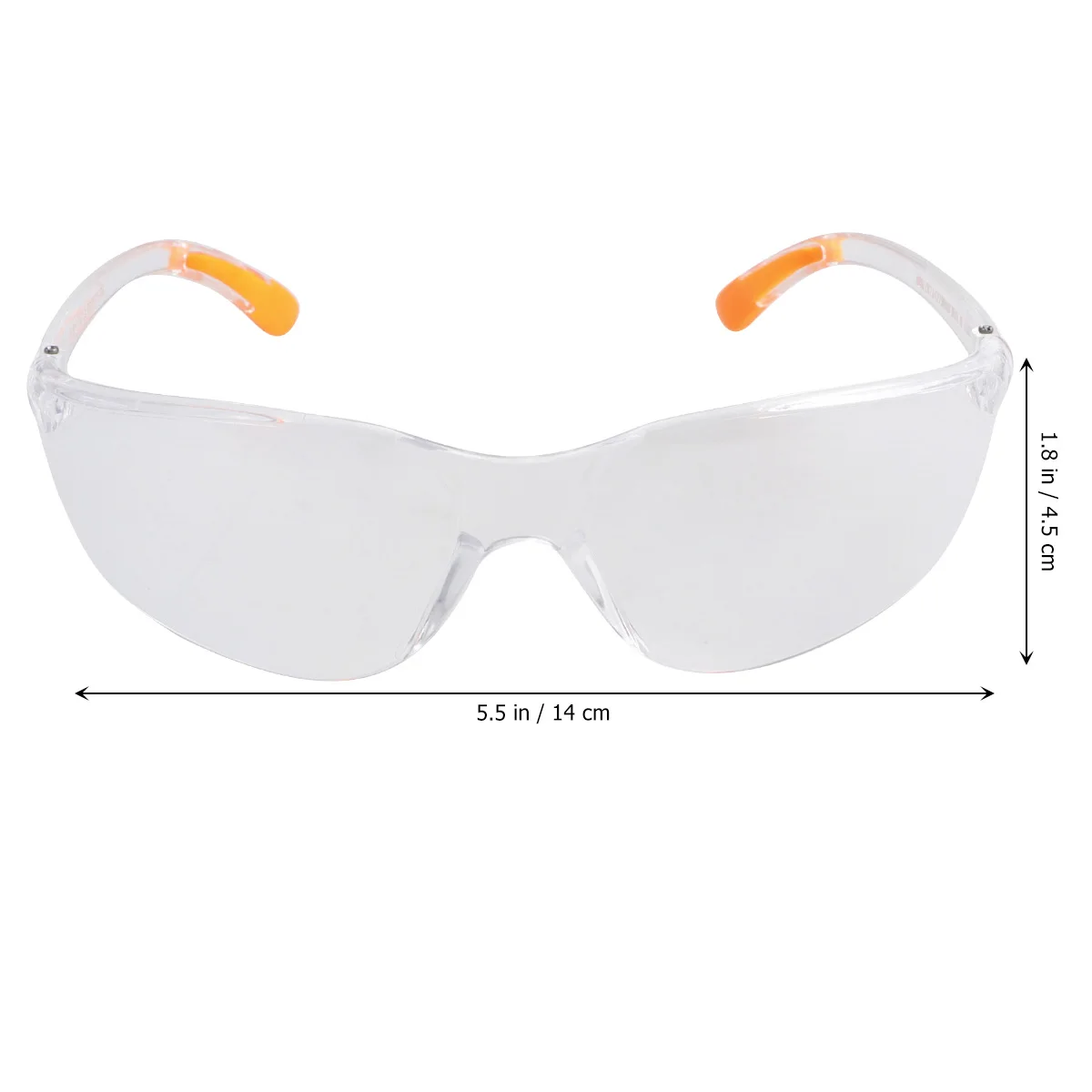 

4 Pcs Anti Impact Glasses Durable PC Transparent Lens Protective Eyewear Wear Resistant Adult Goggles Anti Fog Garden Tools