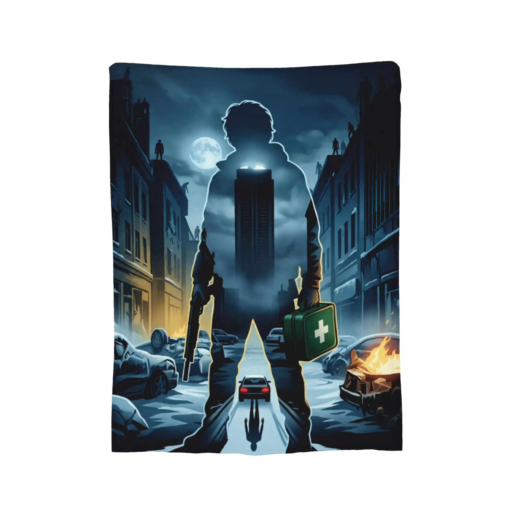 Bryan Hodukavich Medical Courier 2026 RE Movie Blankets Flannel Warm Throw Blankets for Chair Covering Sofa Spring/Autumn