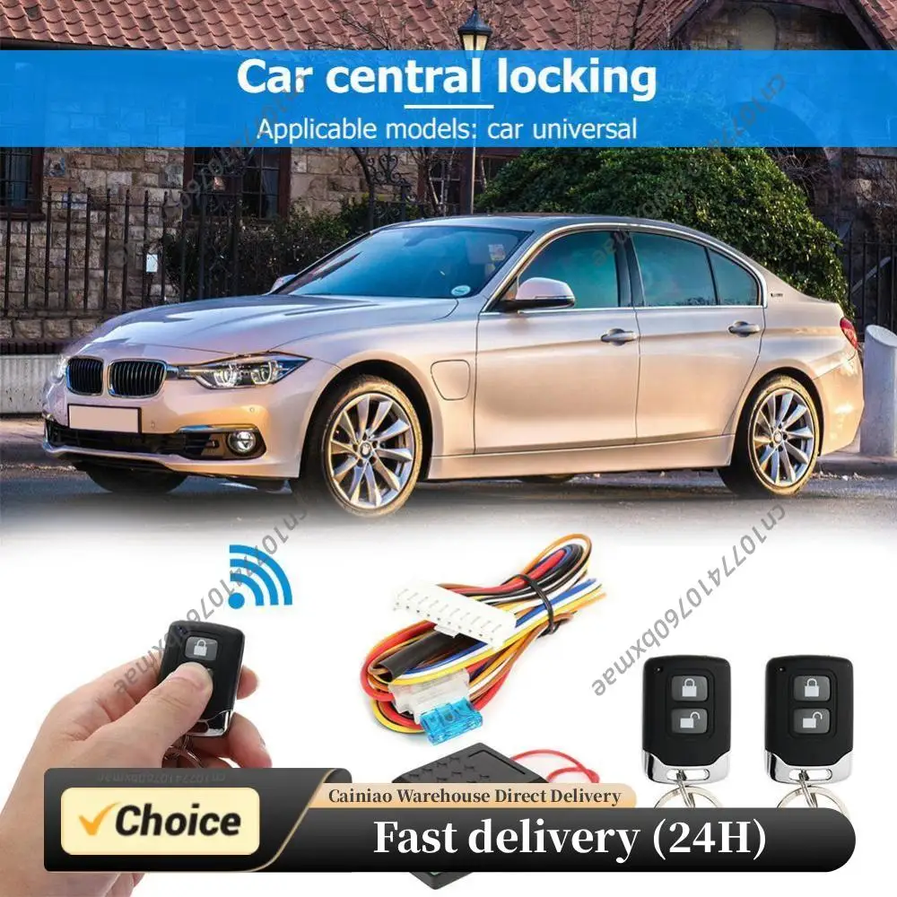 Car Remote Central Door Locking Kit Auto Keyless Entry Alarm System 401/T242