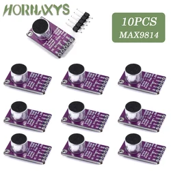 MAX9814 Microfoon AGC Versterker Board Geluidssensor Module Auto Gain Controle Aanval voor Arduino MAX4466 Printplaat Diy Kit