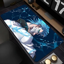 Japan Anime XXL Gaming Mouse Pad Bleach Grimmjow Non-slip Desk Mat Pc Gamer Extended Keyboard Pad Laptop Office Cabinet Mousepad