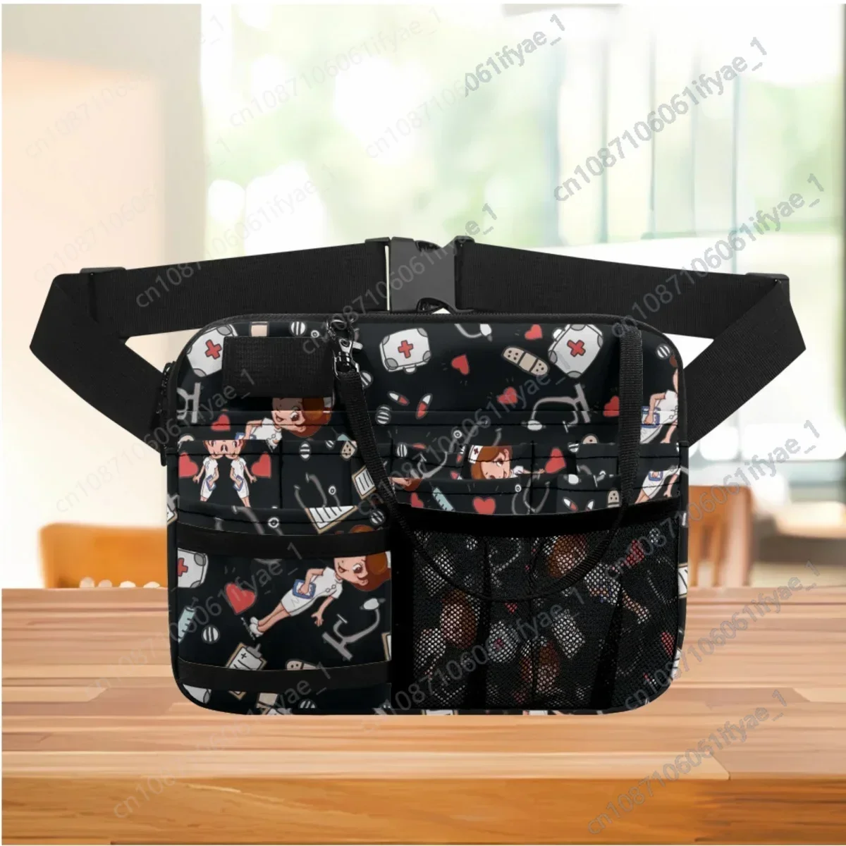 Nursing Fanny Pack for Stethoscopes Bandage Scissors Medical Hip Bag Waist Pouch Tape Holder Multi Pocket Bum Bags Bolsos 2023