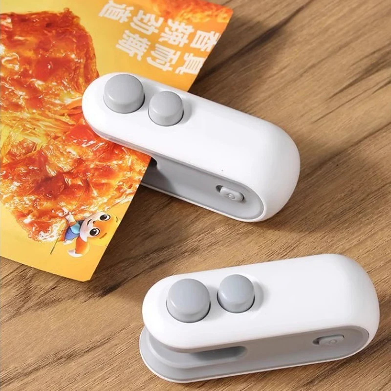 

Electric Mini Heat Bag Sealing Machine Package Sealer Bags 2in1 Plastic Bag Sealing Machine Handheld Plastic Bag Heat Sealer