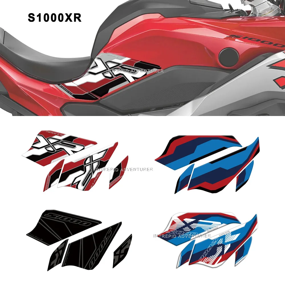 

For BMW S1000XR S 1000 XR 2020-2024 3D Resin Sticker Waterproof Scratch-Resistant Motorcycle Side Tank Pad Protective Sticker