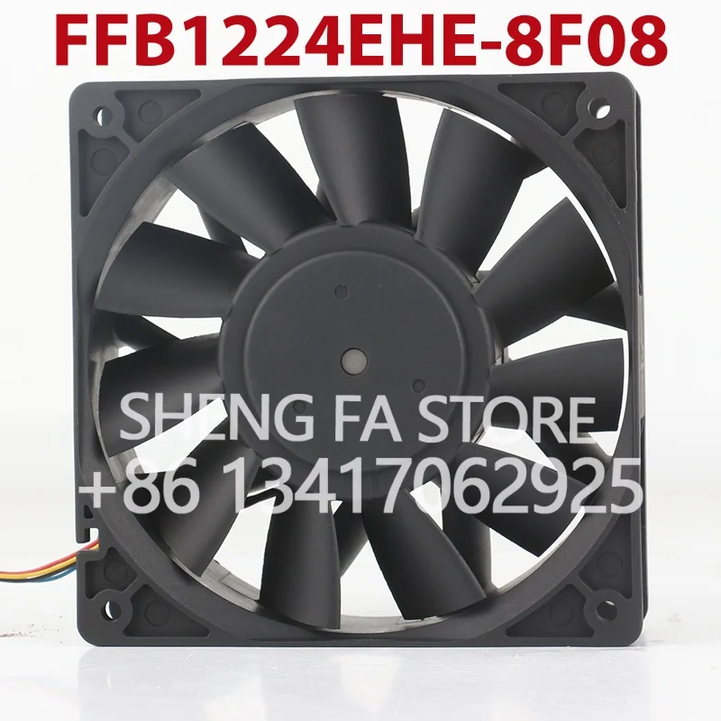 Double Ball High air Volume Violent Inverter Delta 12V 48V DC24V 1.50A AC EC 12038 120x120x38MM 12CM FFB1224EHE-8F08 Cooling Fan