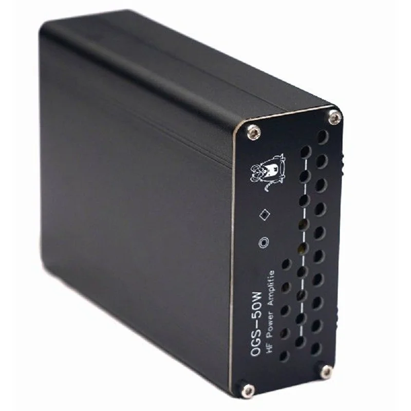 【PRECIO CALIENTE!】 AMPLIFICADOR DE POTENCIA OGS-50W Metal Negro Para USDX FT-817 ICOM IC-703 IC-705 Elecraft KX3 QRP FT-818 G90 G90S G1M X5105