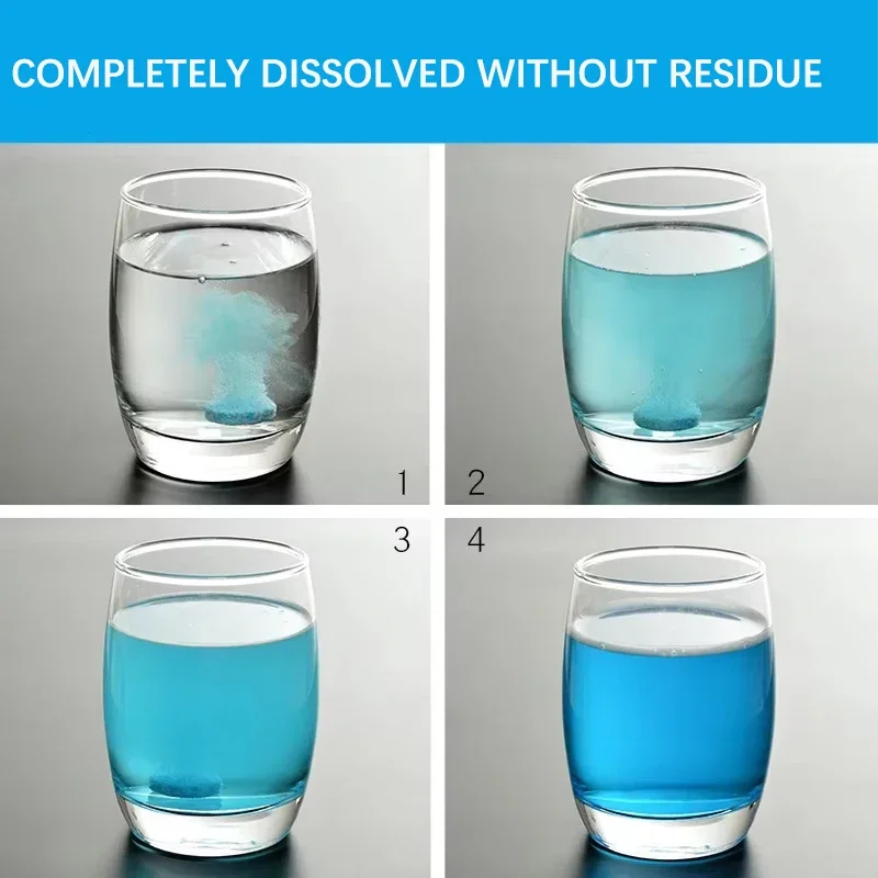 Windshield Washer Effervescent Tablets Concentrated Glass Cleaner Car Wiper Detailing Universal for SUV Truck Vehicle Window