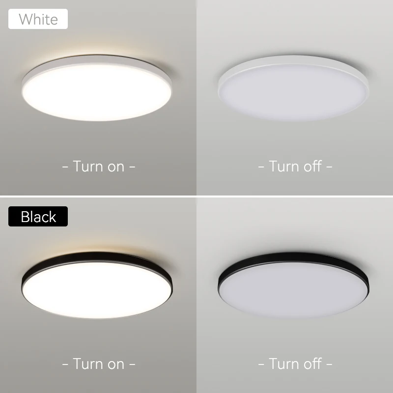Goldene LED-Deckenleuchte, 220 V, staubdicht, für den Innenbereich, Badezimmer-Lampe für Wohnzimmer, Kronleuchter, Panel, Küche, Deckenleuchte – Detail 4
