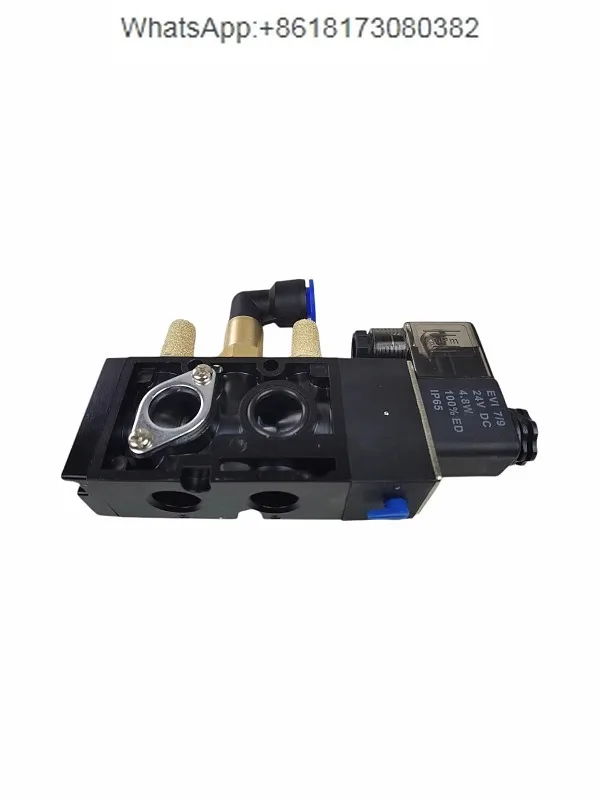 

New fluid HINAKA five port two position solenoid valve, knife punching cylinder solenoid valve HNS523S3B