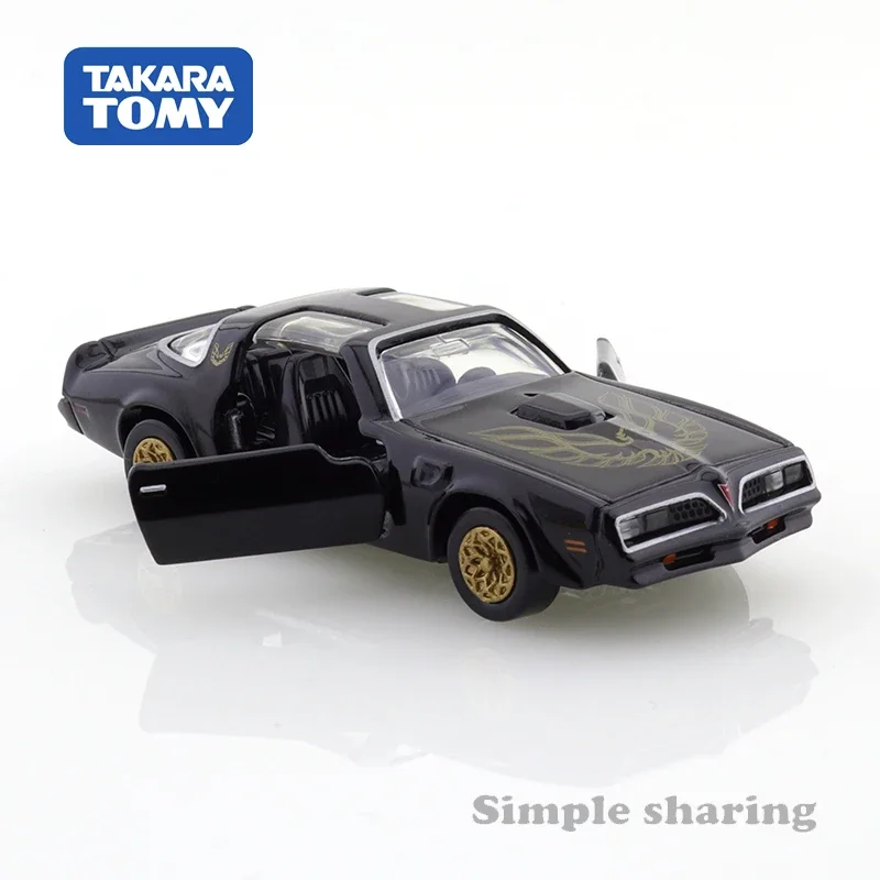 TOMY TOMIA-Voiture jouet en alliage pour enfant, véhicule à moteur, modèle en métal moulé sous pression, pontiac firebird, 1/62