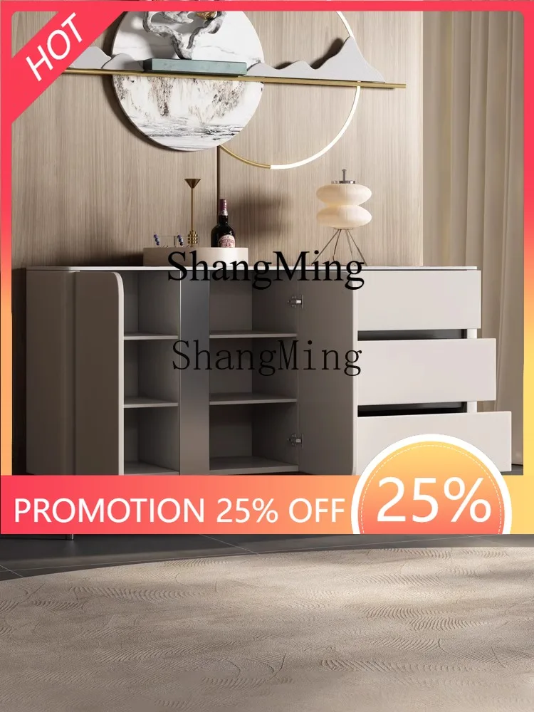 

FG luxury dining side modern home locker living room against the wall storage entrance cabinet