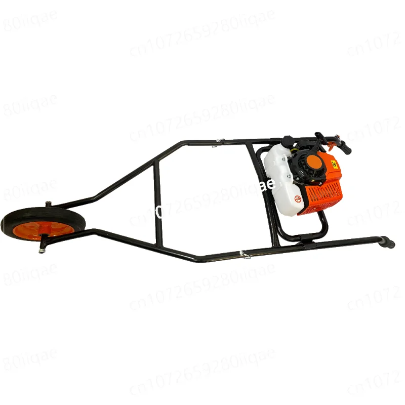 Excavator earth drill 1 person auger drilling rig