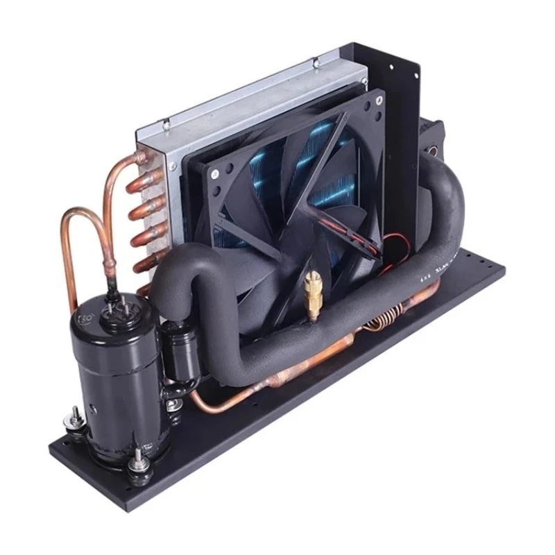 12 volt condensing unit is easy to use, practical and durable