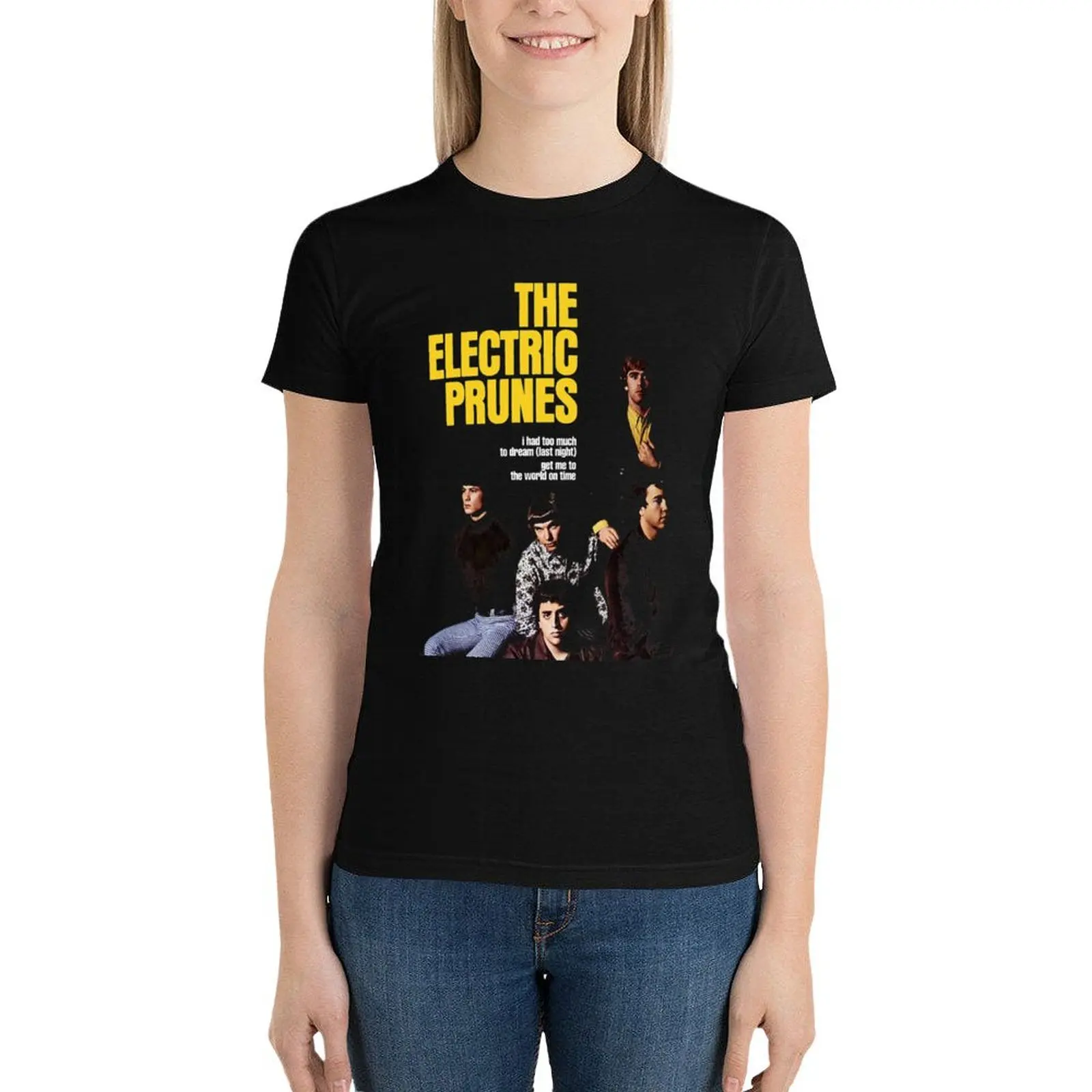 The Electric Prunes fan art T-Shirt aesthetic clothes lady clothes female Female clothing t-shirt dress for Women plus size