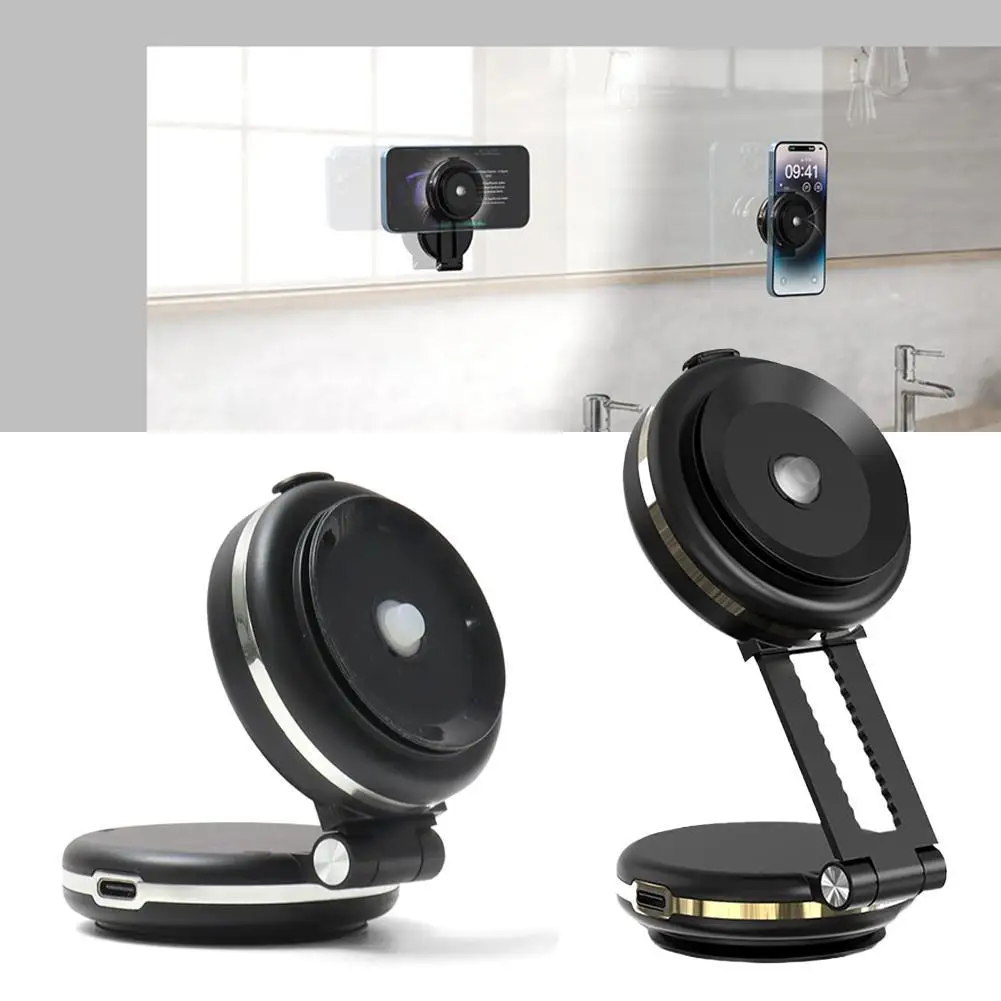 車用ユニバーサル折りたたみ式電話ホルダー、ワイヤー充電器スタンド、デスクトップサポート、ラップトップ画面取り付けブラケット、15w、同じ