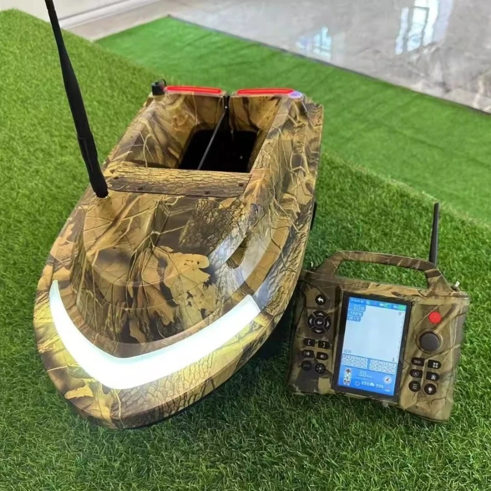 

Радиоуправляемая лодка для прикормки XT550 с GPS и эхолотом, точное позиционирование, интеллектуальная лодка для прикормки на большие расстояния, HD-экран, водонепроницаемость IPX5, для подачи прикормки