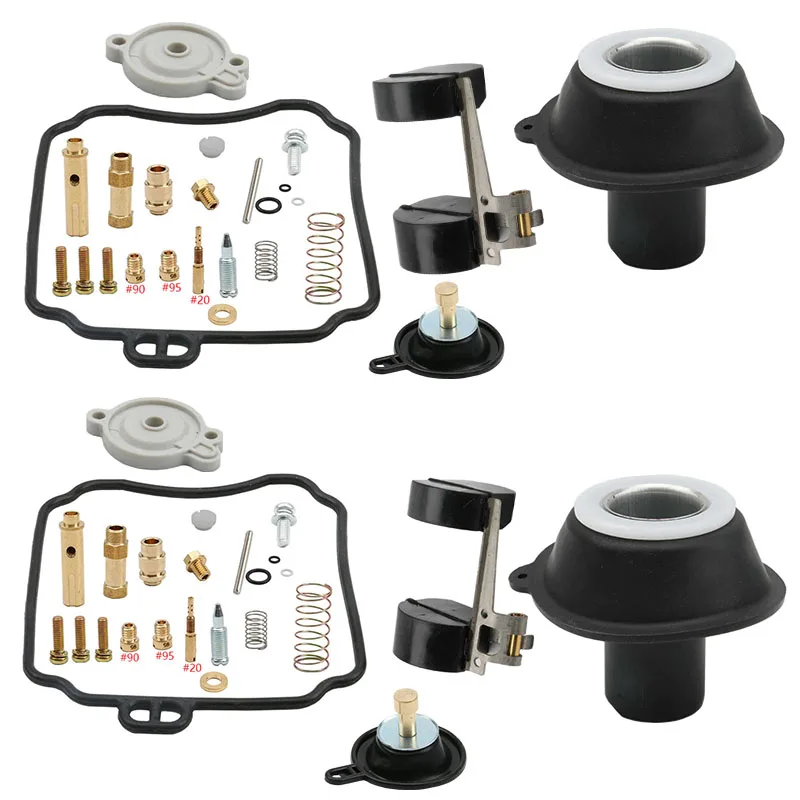 Kit de reparación de carburador apto para Yamaha Lonstar XVS4004TR/5KP DragsterDS400