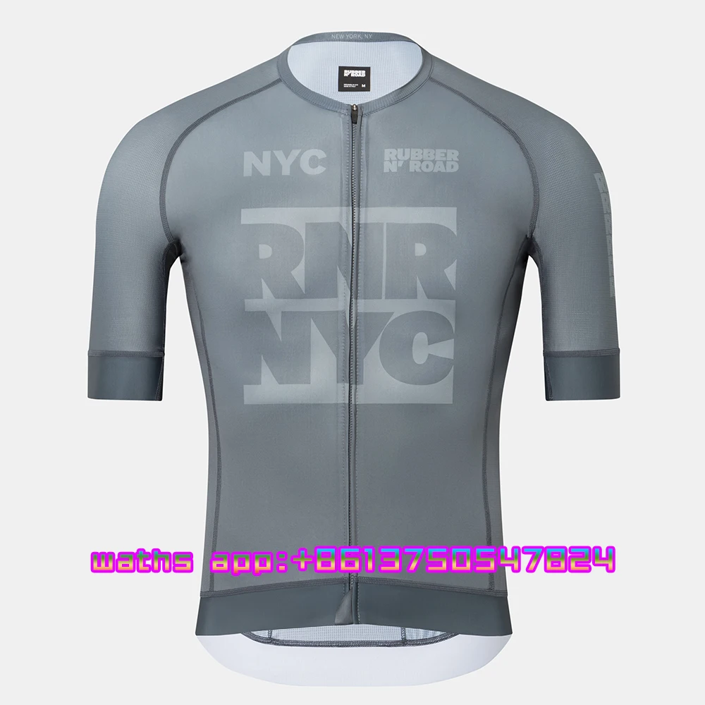 RUBBER N\'ROAD Summer Cycling Clothing tops MTB Bike Clothes Maillot Ropa Ciclismo Man Cycling Bicycle Suit