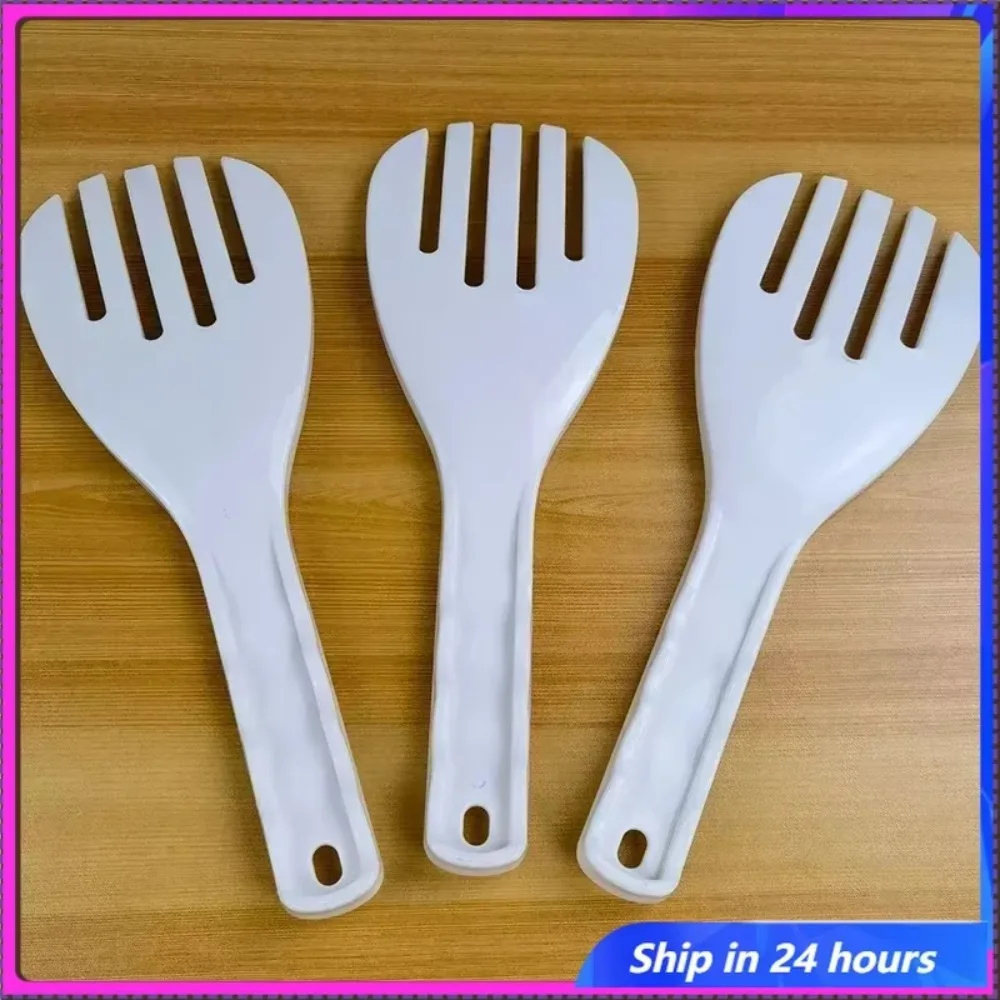 

1PC Large Rice Spoon Plastic Meal Spoon Non Stick Kitchen Gadget Hand Roll Spoon Rice Shovel Kitchen Supply Thickened Rice Fork