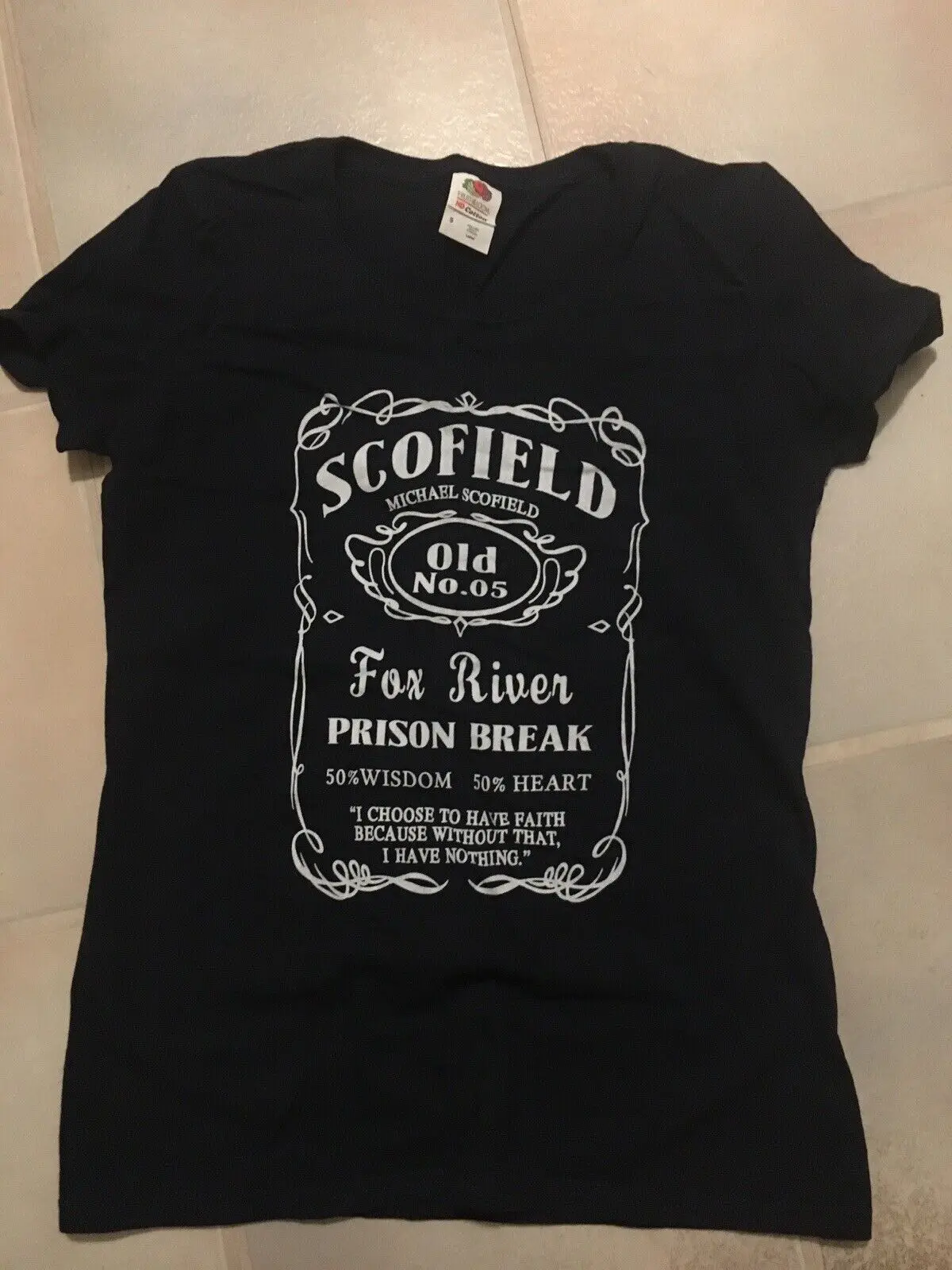 Prison Break Fox River Michael Scofield T Shirt Size Small