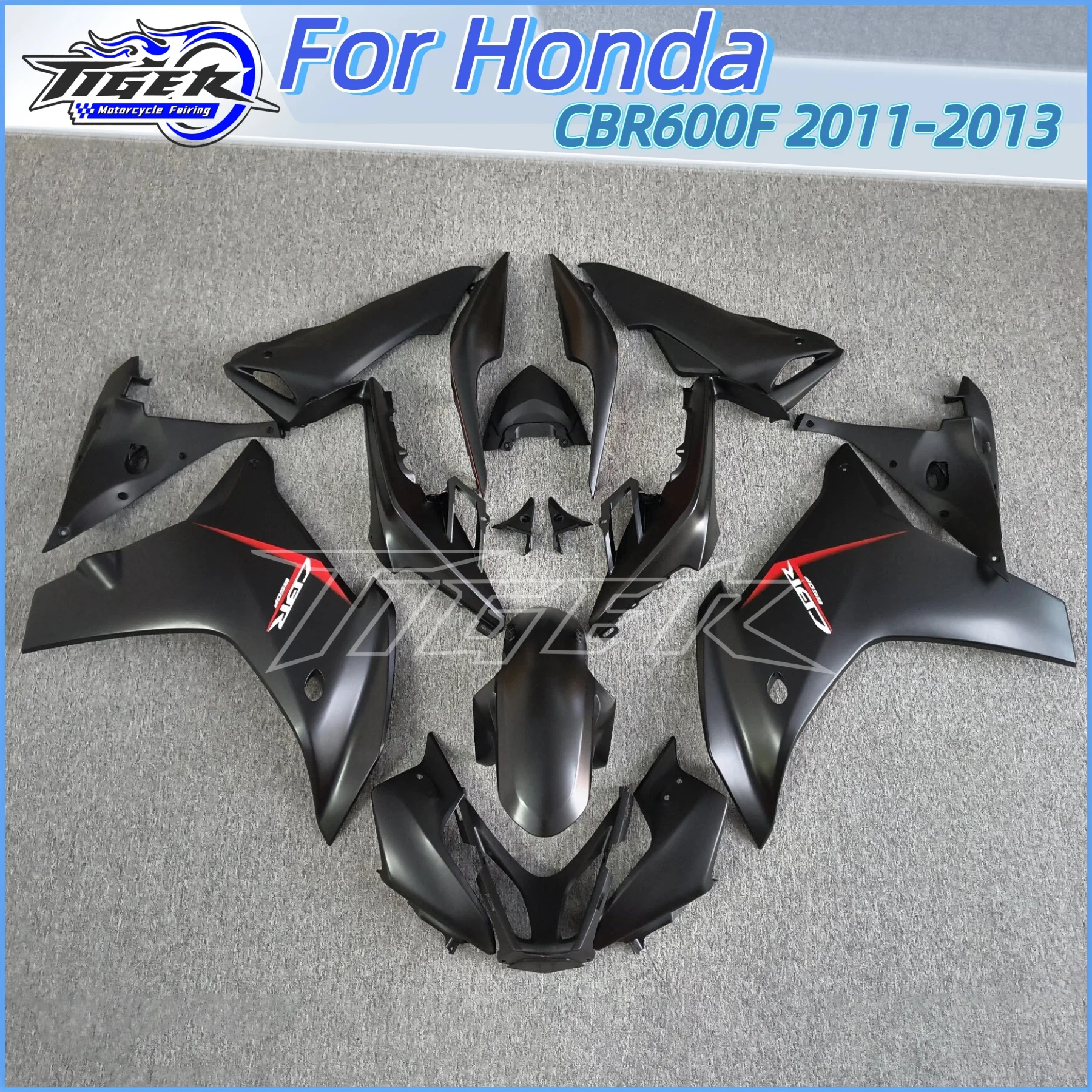 

For Honda CBR600F 2011 2012 2013 CBR 600 F CBR 600F 11 12 13 Blue White Motorcycle Fairing Kit Injection molding