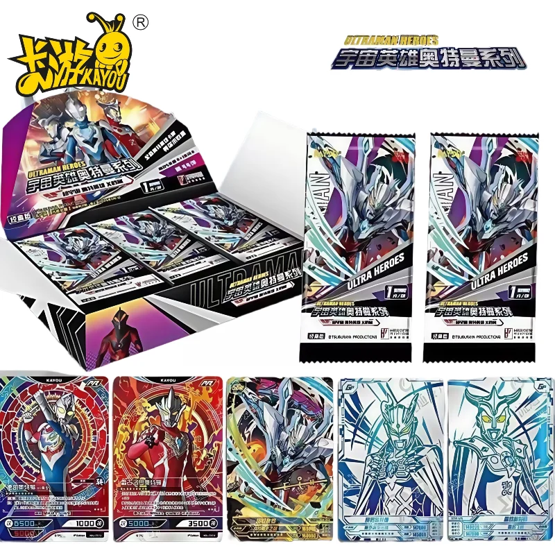 

KAYOU Genuine Ultraman Card Super Universe Series Anime Peripheral Children's Festival Collection Gift Toy Card Original Box