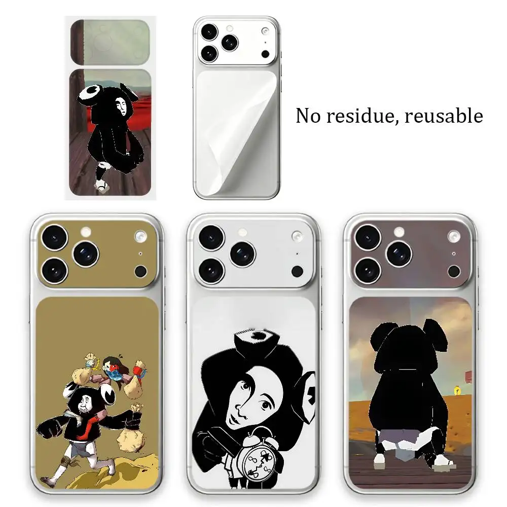 

D-Dream BBQ Froggy Full-coverage back film for iPhone 17 Pro Max, scratch-resistant protective film