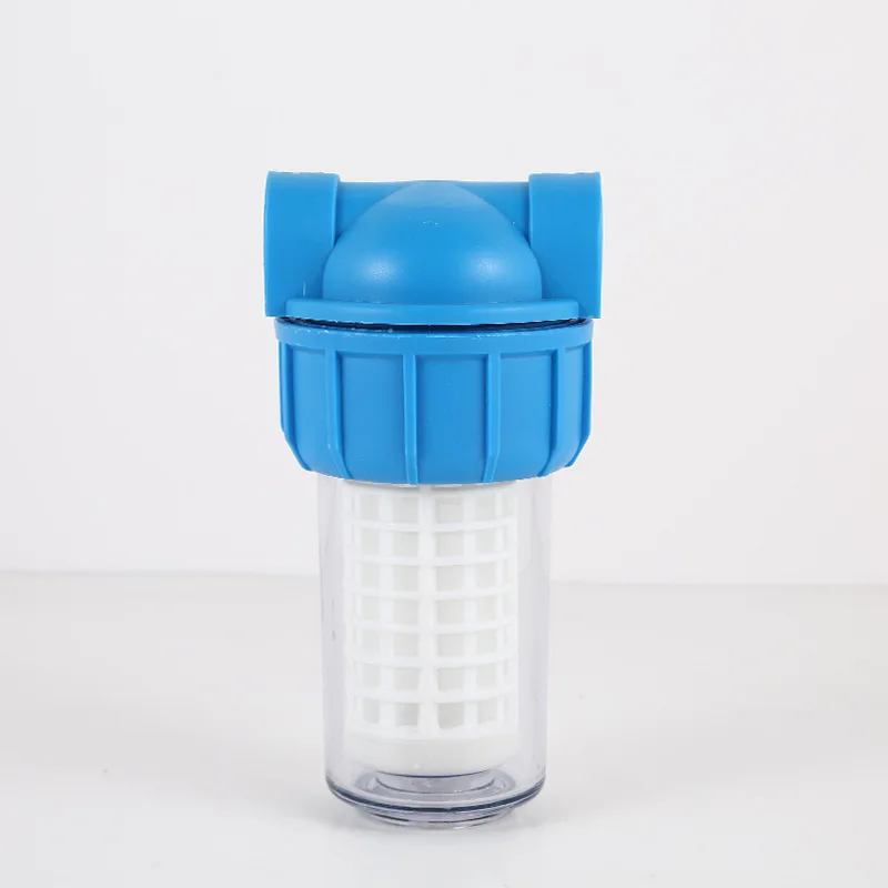 5 بوصة النمط الأوروبي الإيطالي زجاجة الفلتر شفافة ، زجاجات ترشيح المياه زجاجة الفلتر ، التناضح العكسي لتقوم بها بنفسك نظام تصفية المياه