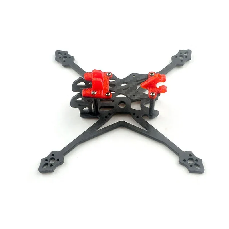 HappyModel Crux35 Crux35 HD 3.5inch ELRS Micro Freestyle FPV Drone Replacement 150mm 3K Carbon Fiber Frame Kits / Bottom Plate