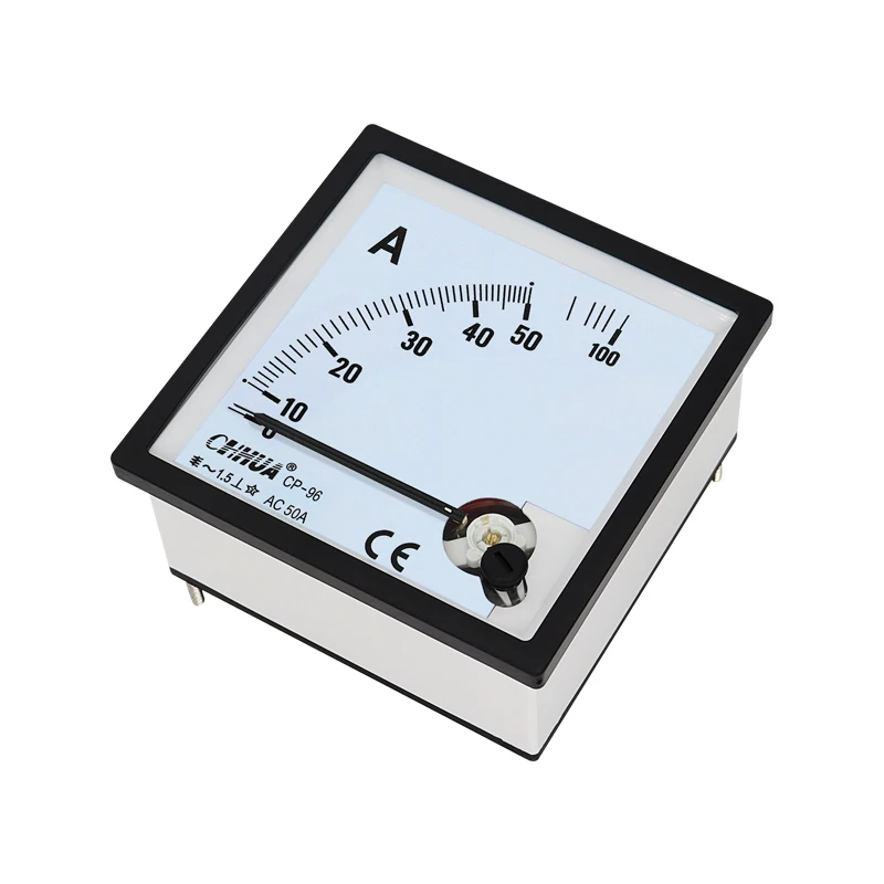 CP-96/SF-96/CZ-96 AC Analog Ammeter 1A2A3A5A10A15A20A30A50A 30/5 50/5 100/5 etc Factory direct selling, complete specations