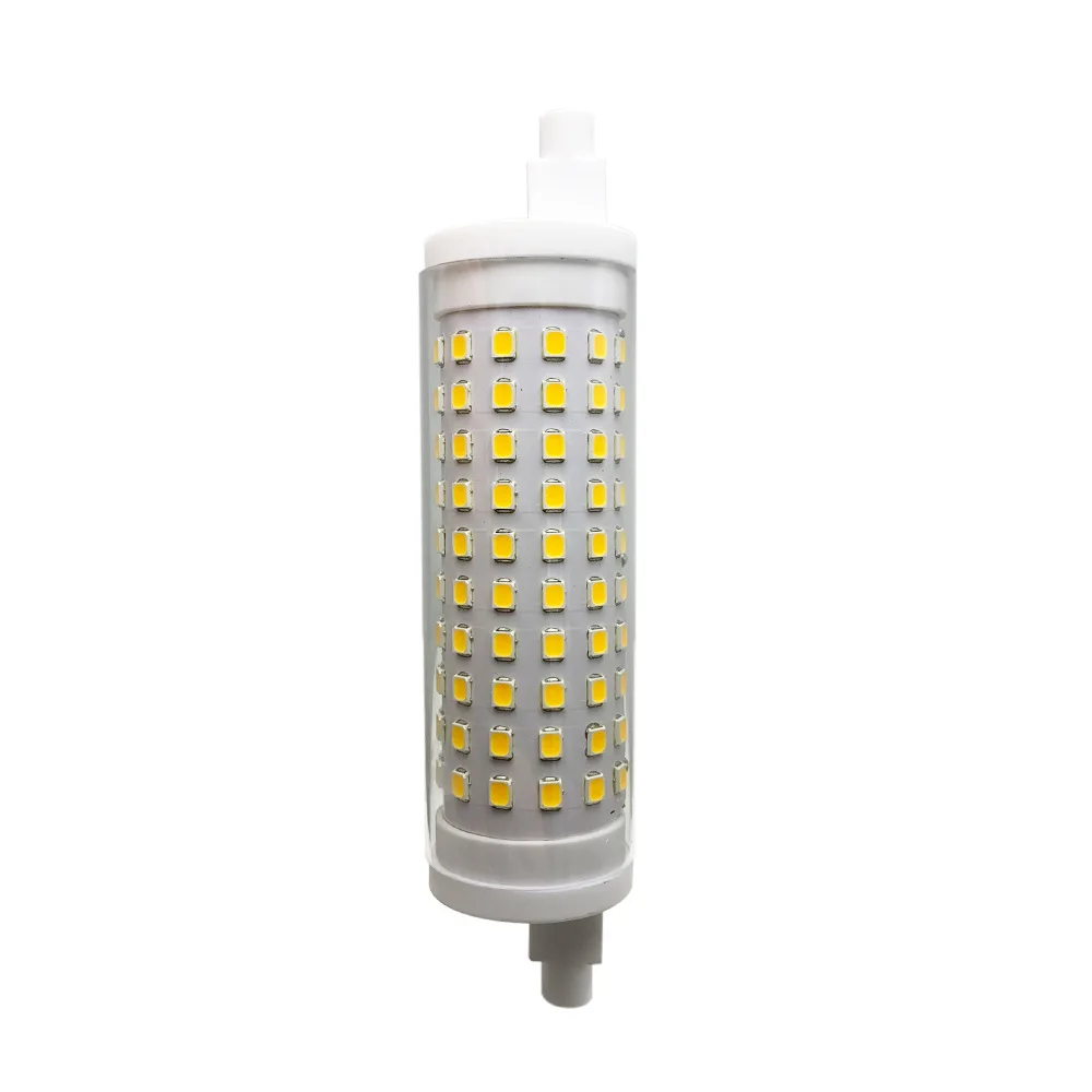 Highlight Dimmable R7S Ceramic Bulb  R7S Cross Recessed Lamp J78mm J118mm LED Tube 110V 220V Floodlight Bulb 3000k 4000k  6000k