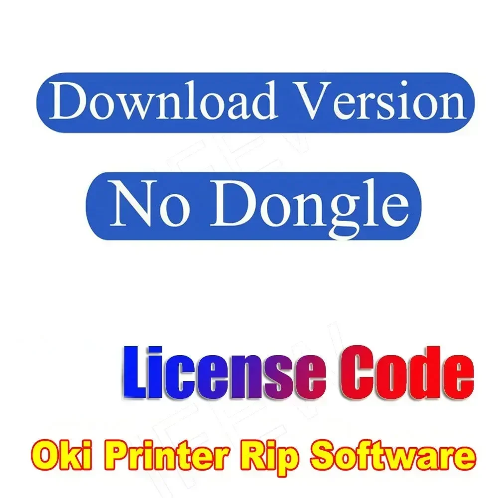 Oki C810 Rip Software V11 Oki Pro DTF Printer Usb Rip Software Licentie Code Flash Key Voor C911 C941 C942 Oki Pro C920WT C7211WT