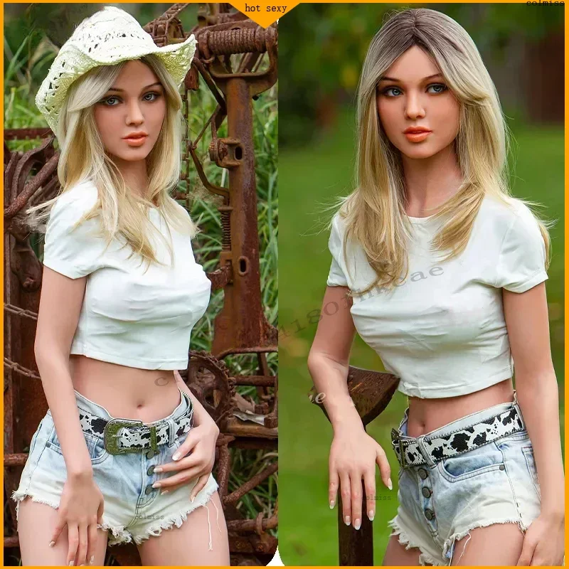 

Fantasy Blonde Pretty Sex Doll for Men Masturbate Real Doll 165cm Full Body Sexdoll Jelly Boobs 25cm Vagina Anal Oral Love Doll