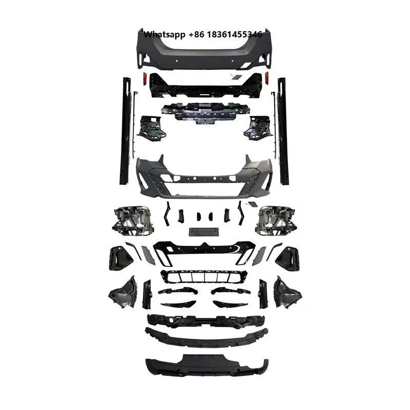 

For 5 Series G60G68 modified MT Sport front rear bumper assembly Body kit spoiler diffuser Suitable