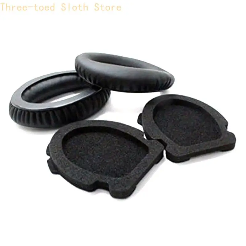 Universal Kopfhörer Ohrpolster Ohr Kissen für Aviation Headset X A10 Kopfhörer Ohr Pads Ersatz E74A – Detail 5