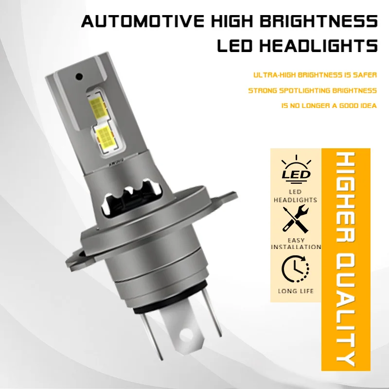 1pc LED Headlight Bulb for Can-Am Spyder F3 (2015-2023) 60W High/Low Beam Super Bright 18000LM 6000K White Light Long Life - view 2