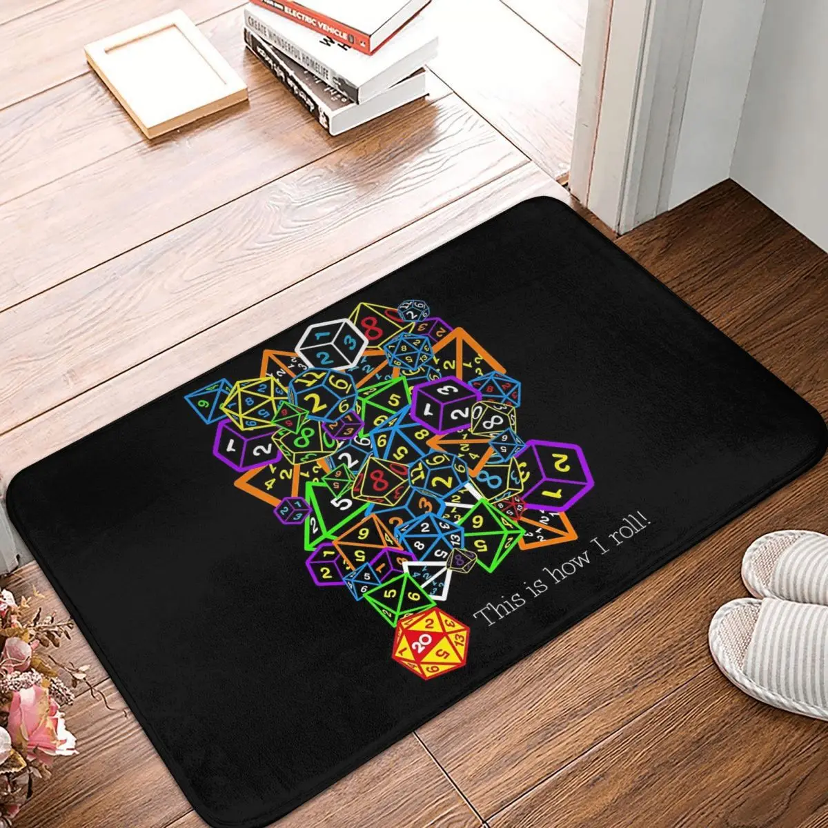 D And D (Dungeons And Dragons) Doormat Rug Carpet Mat Footpad Polyester Non-slip Dust-Proo Front Room Corridor Kitchen Bedroom