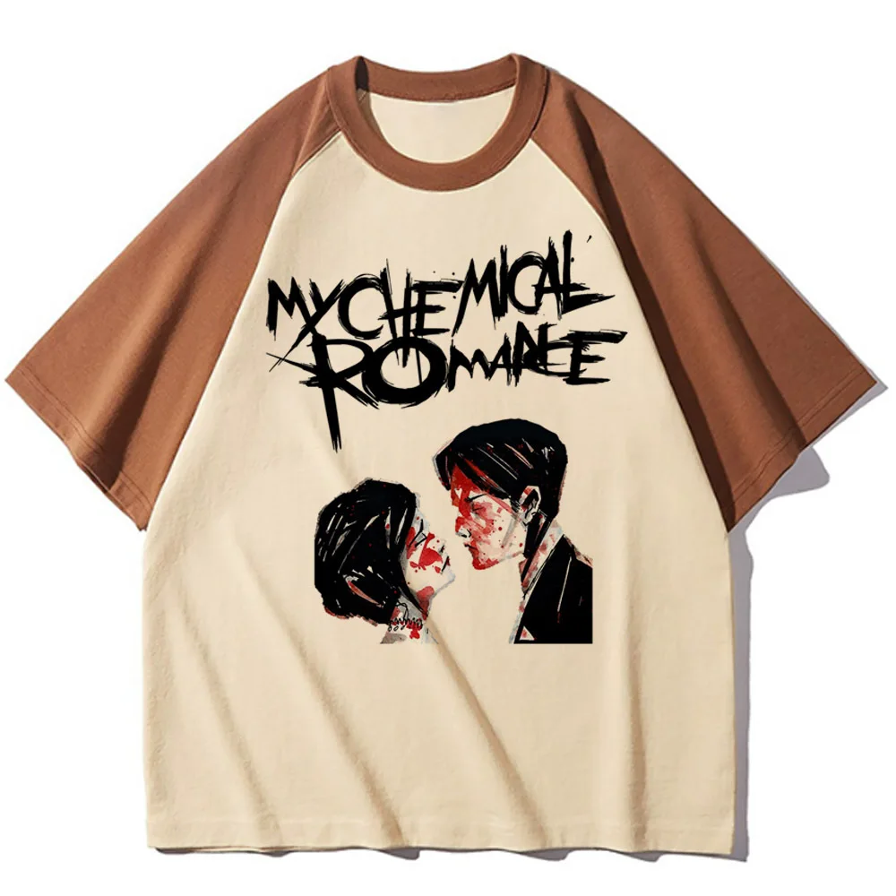 Mcr My Chemical Romance Tee women active wear t shirt female manga funny 2000s clothing