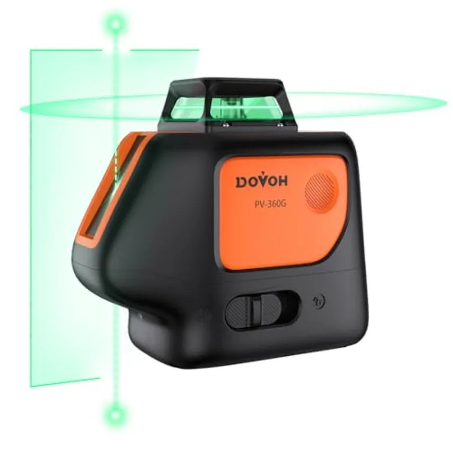 

Plumb Dot Laser Level : DIY Green Point Laser Level 360 Self Leveling Rechargeable Essential Edition PV-360G