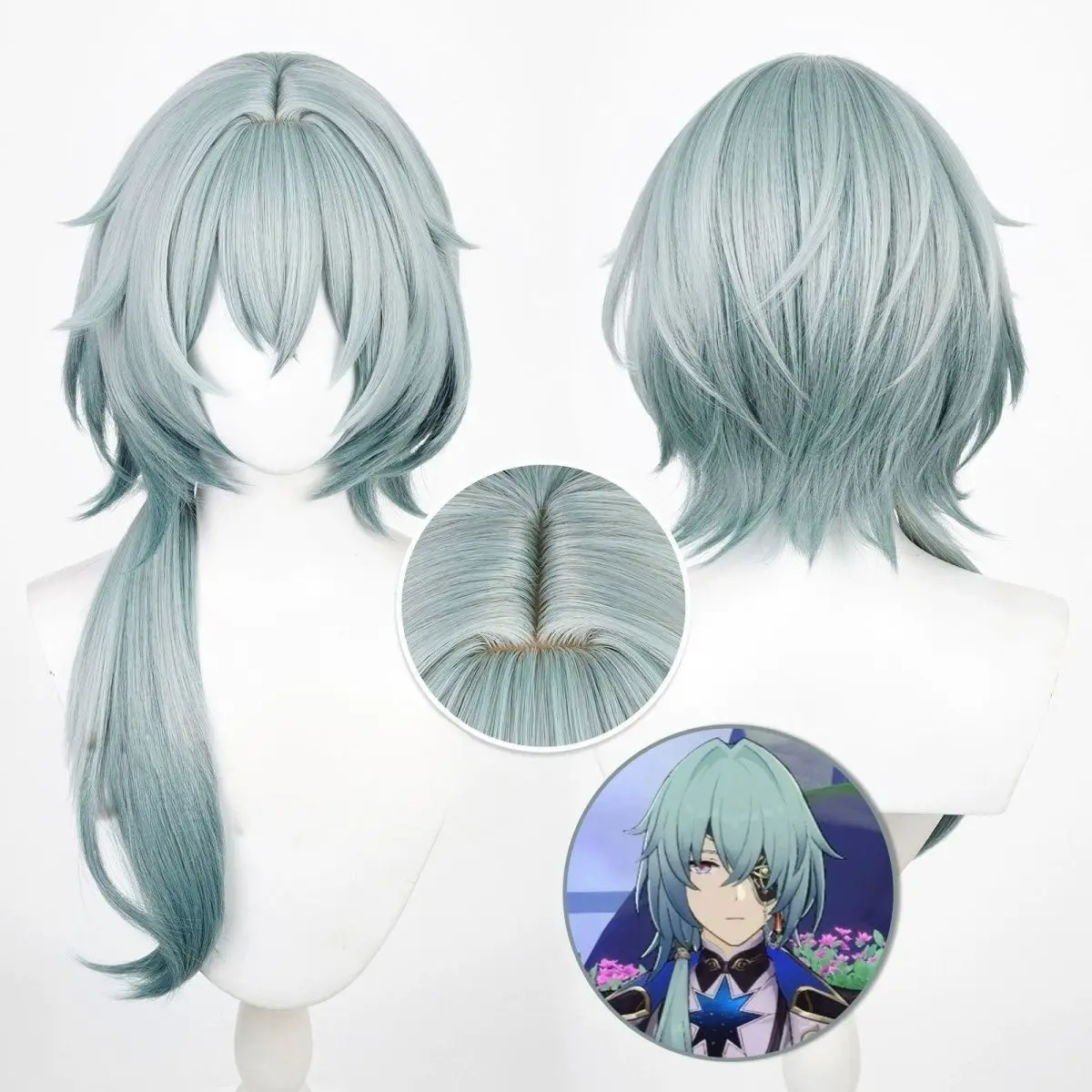 らら アナクサゴラス ウィッグ Honkai スターレール アナクサ コスプレウィッグ ライトグリーン