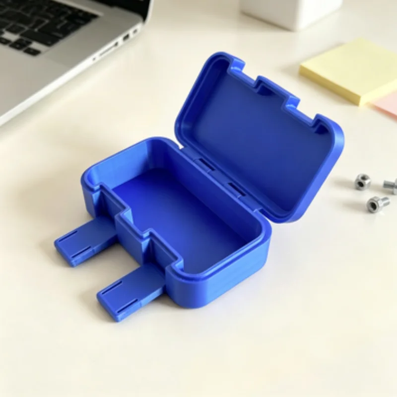 Miniature Parts Storage Box - Double-locking Portable Plastic Storage Box - Suitable for Screws, Nuts, Jewelry, Office Supplies.