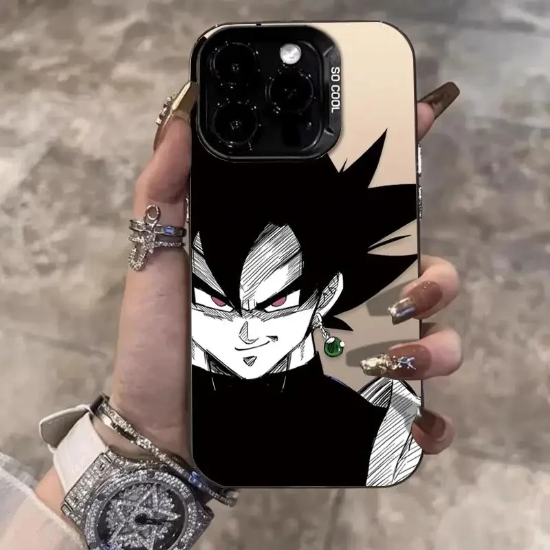 اليابان أنيمي لعبة دراغون بول Gogeta Son Goku قضية الهاتف آيفون 17 11 12 13 14 15 16Pro ماكس زائد لطيف الأزرق فيغيتا غطاء مقاوم للصدمات